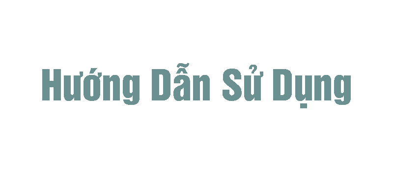 hướng dẫn sử dụng