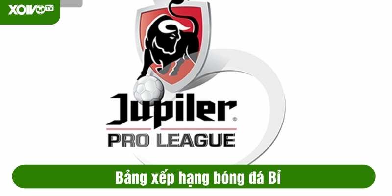 bảng xếp hạng bóng đá bỉ