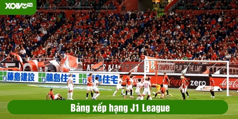 bảng xếp hạng j1 League