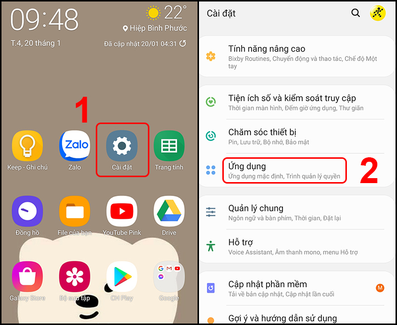 Hướng dẫn sử dụng và truy cập